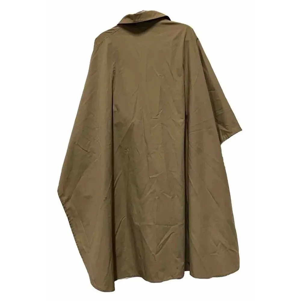George David‎ Fashions Batwing sleeve Wrap Cape Coat belted Green